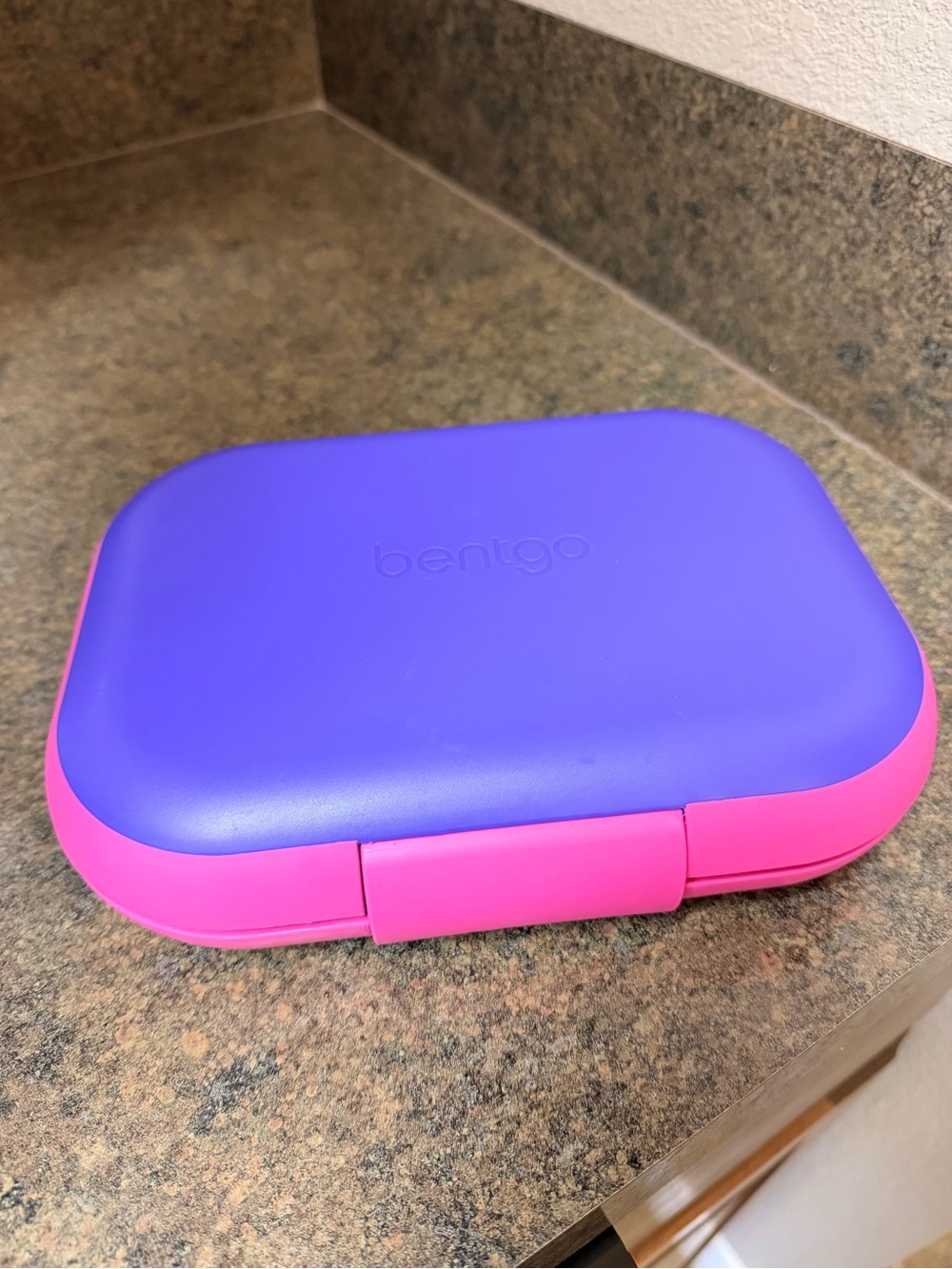 Bentgo Kids Purple & Pink Lunch Box - Portable Bento-Style Food Container